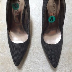 Grey herring bone Ampage dress shoes